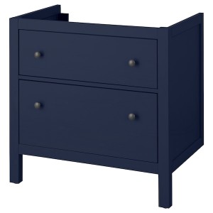 IKEA HEMNES Bathroom vanity with drawers, 30x32 3/8 in Blue, Ikea Outlet | 6294YZHBS