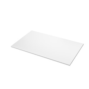 IKEA HEMTRÄSK countertop, 61 1/2x34 in White / Laminate, Ikea Outlet | 4975THJGS