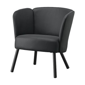 IKEA HERRÅKRA armchair Skulsta Black, Ikea Outlet | 5017DBRSW