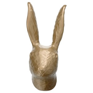 IKEA HÄGGMISPEL wall decoration, rabbit/brass color, 9 ¾ in, Ikea Outlet | 2361PIOBR