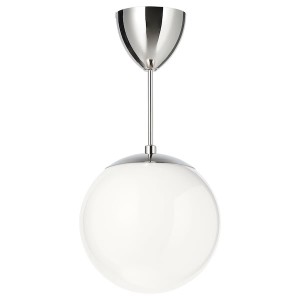 IKEA HÖLJES Pendant lamp, white, Ikea Outlet | 7306HEZPX