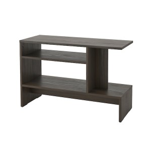 IKEA HOLMERUD side table, 31 1/2x12 1/4 in Dark Brown, Ikea Outlet | 7246NEPIU