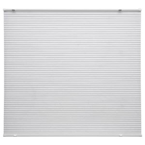 IKEA HORNVALLMO pleated shade, white/top-down bottom-up, 23x51 ¼ in, Ikea Outlet | 3956CBMLA