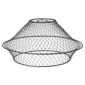 IKEA HORRED pendant lamp shade, metal/black, Ikea Outlet | 2618MJDQW