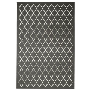 IKEA HOVSLUND rug, low pile, dark gray, 6'7 inx9'10 in, Ikea Outlet | 4295KGSTB