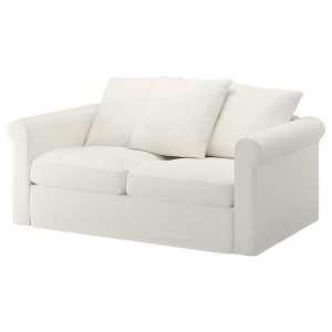 IKEA HÄRLANDA cover for loveseat Inseros White, Ikea Outlet | 7963ITNJK