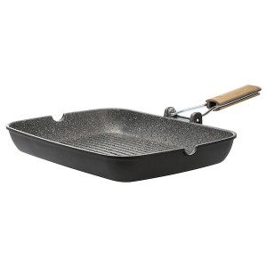 IKEA HUSKNUT grill pan, 14 ¼x10 ¼ in Black, Ikea Outlet | 1869VJXAM