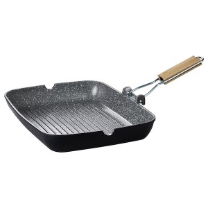 IKEA HUSKNUT grill pan, 14 ¼x10 ¼ in Non / Stick Coating Black, Ikea Outlet | 4065NZOWY