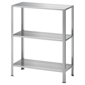 IKEA HYLLIS Shelf unit, indoor/outdoor, 23 5/8x10 5/8x29 1/8 in, Ikea Outlet | 6257ZENHS