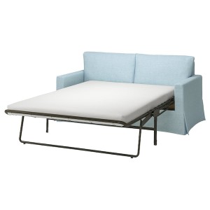 IKEA HYLTARP cover for sleeper sofa Kilanda Pale Blue, Ikea Outlet | 3012BSGZU