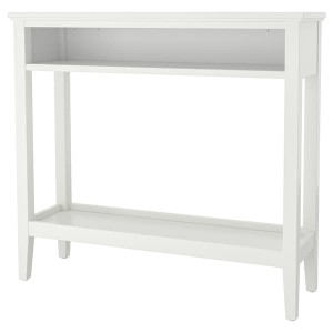 IKEA IDANÄS console table, 41x12 5/8x37 3/8 in White, Ikea Outlet | 9481QNOUJ
