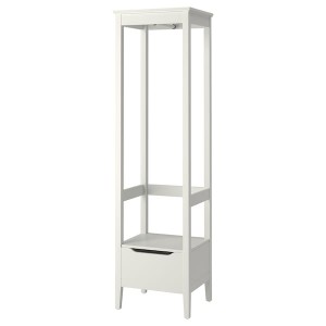 IKEA IDANÄS open wardrobe, 23 1/4x83 1/8 in White, Ikea Outlet | 6948XOCSV