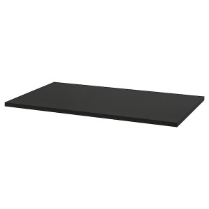 IKEA IDÅSEN Tabletop, 47 1/4x27 1/2 in Black, Ikea Outlet | 7246HBWGM