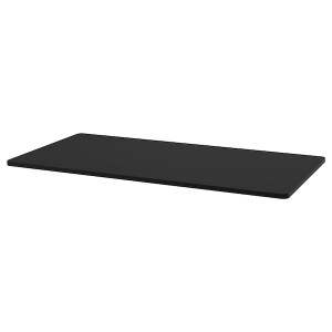 IKEA IDÅSEN tabletop, black, 55 1/8x27 1/2 in, Ikea Outlet | 9832AYCPR