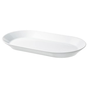 IKEA IKEA 365+ serving plate, white, 15x8 ¾ in, Ikea Outlet | 7490UFEVY