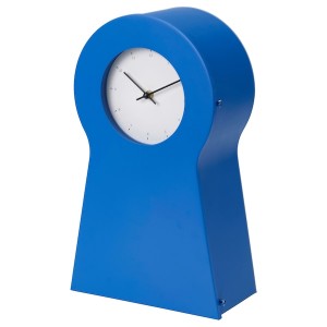 IKEA IKEA PS 1995 clock, blue, 19 in, Ikea Outlet | 3207KFUTJ