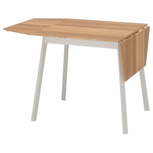 IKEA IKEA PS 2012 Drop-leaf table, bamboo, white, Ikea Outlet | 3962LUWSB