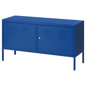 IKEA IKEA PS Cabinet, 46 7/8x24 3/4 in Blue, Ikea Outlet | 7608UCMZT