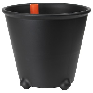 IKEA IKEA PS FEJÖ Self-watering plant pot Black, Ikea Outlet | 6310UIZGT