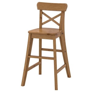 IKEA INGOLF Junior chair Antique Stain, Ikea Outlet | 8273ESNXK