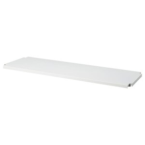 IKEA IVAR shelf, 33x12 in White Metal, Ikea Outlet | 9082JECTX