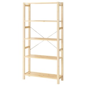 IKEA IVAR shelf unit, pine, 35x11 3/4x70 1/2 in, Ikea Outlet | 3197THVJQ