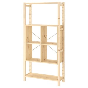 IKEA IVAR shelving unit, 35x11 3/4x70 1/2 in, Ikea Outlet | 0918VSLIW