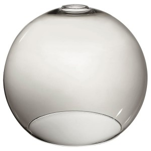 IKEA JAKOBSBYN Pendant lamp shade, smoked, Ikea Outlet | 4163TLVEW