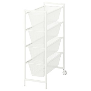 IKEA JONAXEL storage combination, 9 7/8x20 1/8x28 3/4 in White, Ikea Outlet | 5047LPYTS
