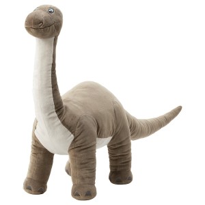IKEA JÄTTELIK soft toy, dinosaur/dinosaur/brontosaurus, 35 in, Ikea Outlet | 9168XTACM