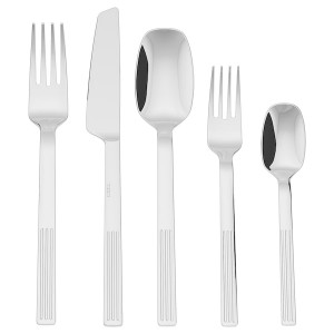 IKEA JUSTERA 20-piece flatware set, stainless steel, Ikea Outlet | 7415KLAVQ