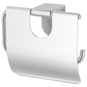 IKEA KALKGRUND Toilet roll holder, chrome plated, Ikea Outlet | 5091NVJWG