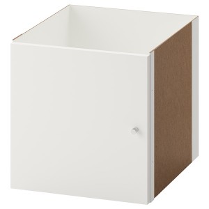 IKEA KALLAX Insert with door, 13x13 in White, Ikea Outlet | 2690VWQMN