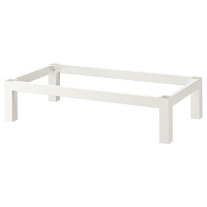 IKEA KALLAX base on legs, 29 7/8x15 3/8x7 1/8 in White, Ikea Outlet | 1072JBVEG