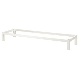 IKEA KALLAX base on legs, 57 1/2x15 3/8x7 1/8 in White, Ikea Outlet | 4163YULIZ