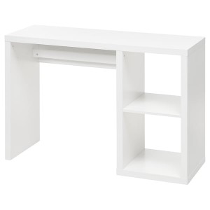 IKEA KALLAX desk, white, Ikea Outlet | 7590WZPGH