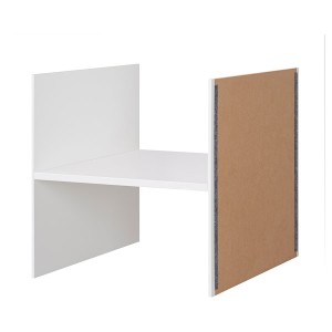 IKEA KALLAX insert with 1 shelf, 13x13 in White, Ikea Outlet | 3786TGBQW