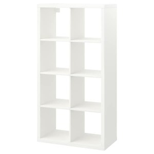 IKEA KALLAX shelf unit, 30 1/8x57 5/8 in White, Ikea Outlet | 3019RUJNI