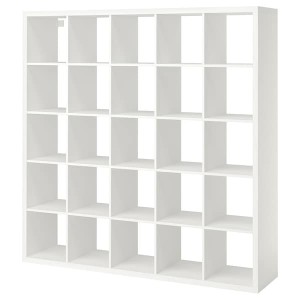 IKEA KALLAX shelf unit, 71 5/8x71 5/8 in White, Ikea Outlet | 9103JQDIC