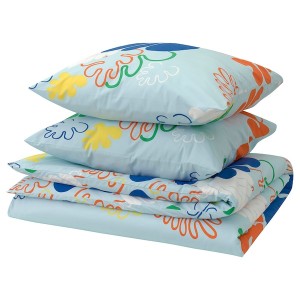 IKEA KANTDRACENA duvet cover and pillowcase(s) Full / Queen (Double / Queen), Ikea Outlet | 7502JIBEZ