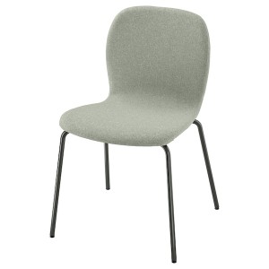 IKEA KARLPETTER chair Gunnared Light Green / Sefast Black, Ikea Outlet | 2467QNWIC