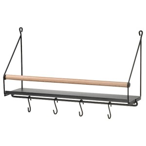 IKEA ÅKERBRUK wll orgnzr/hks, 16 ½x4 ¾x10 ¼ in, Ikea Outlet | 2594JBADE