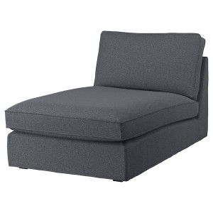 IKEA KIVIK chaise cover Gunnared Medium Gray, Ikea Outlet | 1763JPDKG
