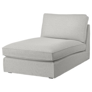 IKEA KIVIK chaise cover Tallmyra White / Black, Ikea Outlet | 0128TBHAE