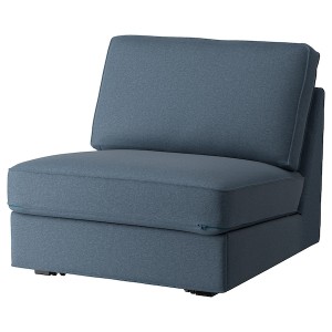 IKEA KIVIK cover for 1-seat sleeper sofa Gunnared Blue, Ikea Outlet | 8934BQTKY