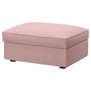 IKEA KIVIK ottoman with storage Gunnared Light Brown / Pink, Ikea Outlet | 0382KVGMR