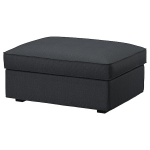 IKEA KIVIK ottoman with storage Tresund Anthracite, Ikea Outlet | 3764OZVIA