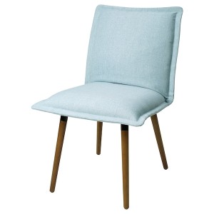 IKEA KLINTEN chair Brown / Kilanda Pale Blue, Ikea Outlet | 2684RKTZF