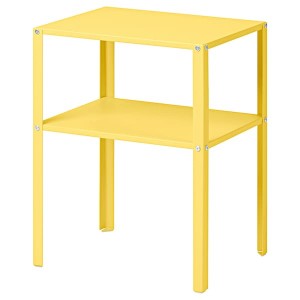 IKEA KNARREVIK nightstand, 16 1/2x13 1/4 in Bright Yellow, Ikea Outlet | 4760HJEQY
