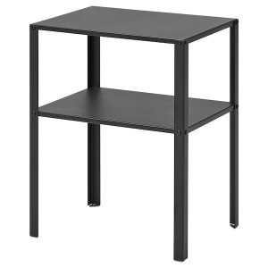 IKEA KNARREVIK nightstand, 16 1/2x13 1/4 in Black, Ikea Outlet | 4901PLIDO